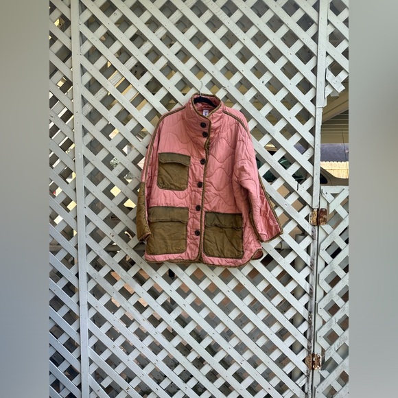 Free People Mixed Military Dolan Jacket - Picture 3 of 7